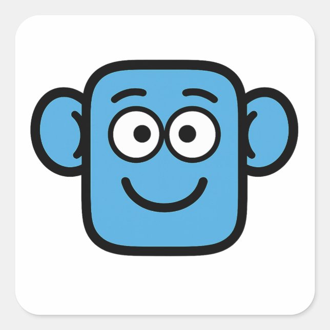 Smilo Happy Face sticker (Front)