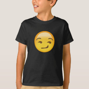 Smirking Face Emoji T-Shirt