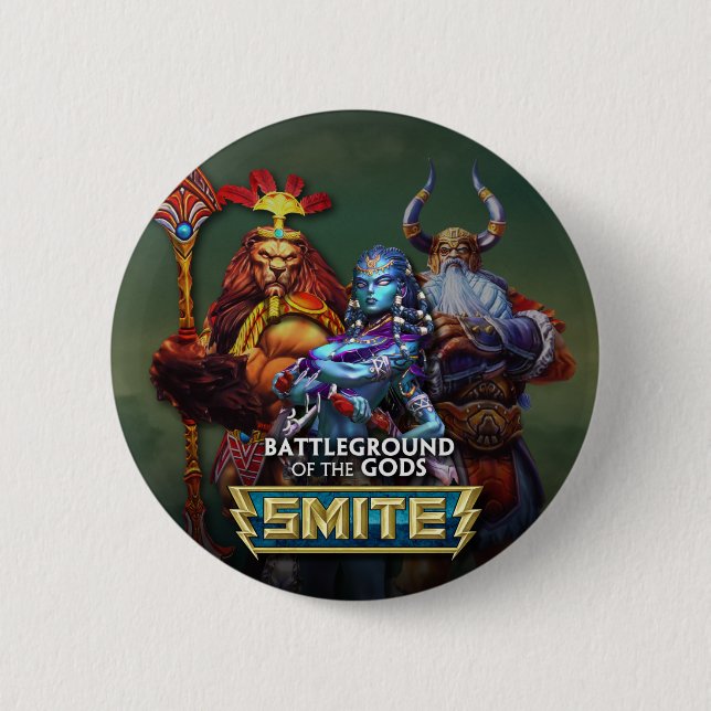 SMITE: Gods 6 Cm Round Badge (Front)
