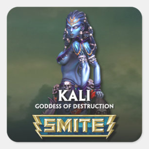 SMITE: Kali, Goddess of Destruction Square Sticker