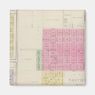 Smith Centre, Gould City, Motor, Webster, Kansas Magnet