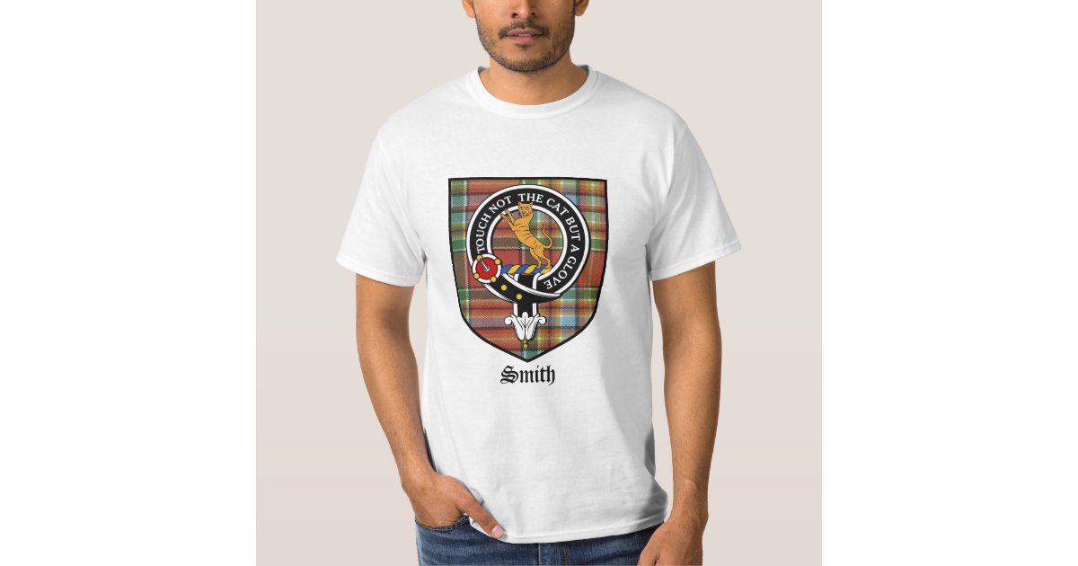 Smith Clan Crest Badge Tartan T-shirt 