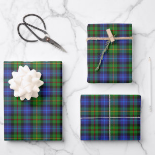 Smith Clan Family Tartan Plaid Pattern Alternate 2 Wrapping Paper Sheet