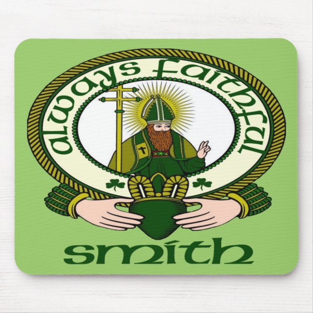 Smith Clan Motto Mouse Pad (Front)