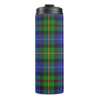 Smith Clan Navy and Green Highland Plaid