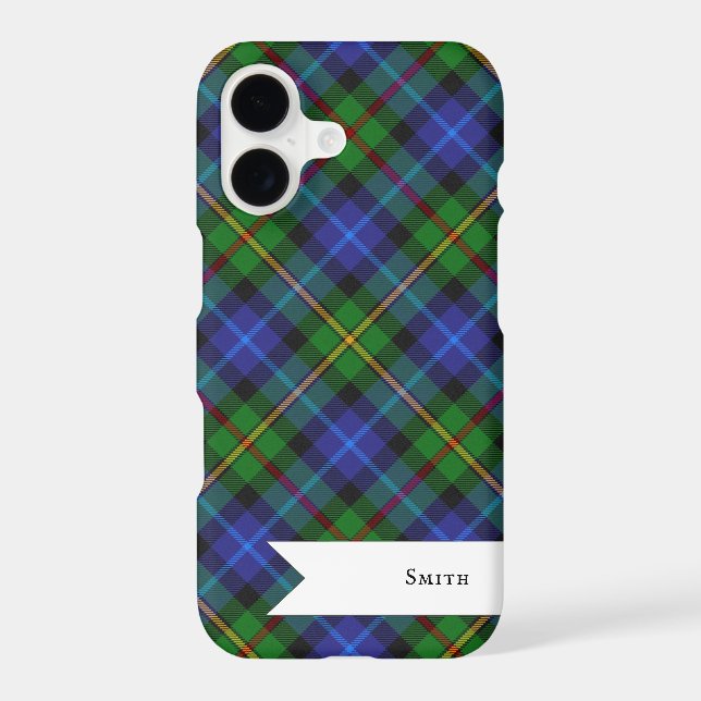 Smith Clan Tartan Plaid Pattern (Back)