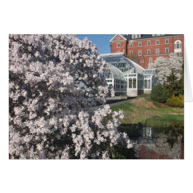 Smith College Lyman Plant House in Spring (Front Horizontal)