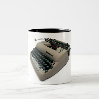 Smith-Corona Silent-Super typewriter Two-Tone Coffee Mug