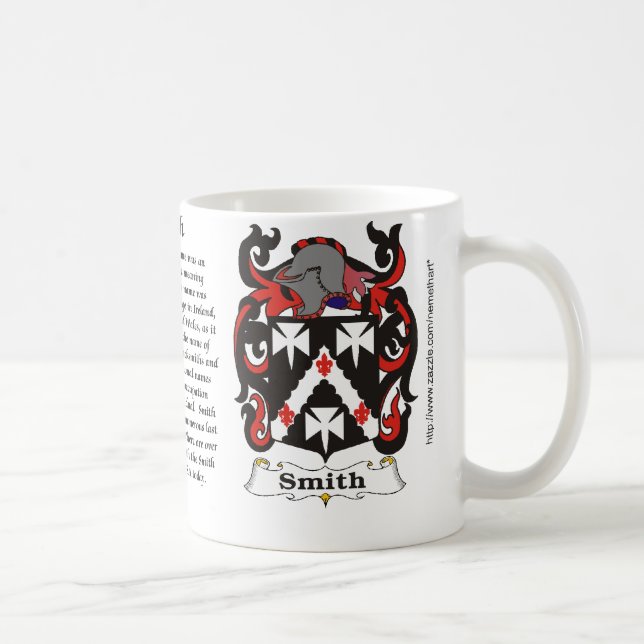 Smith Family Coat of Arms mug (Right)