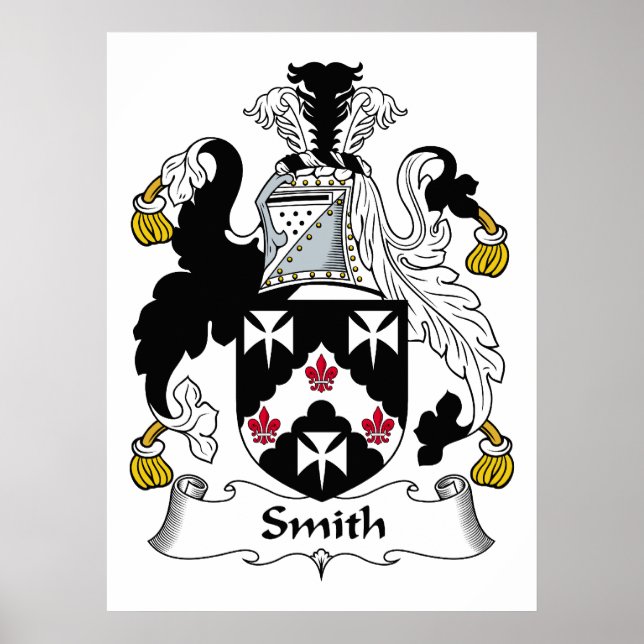 Smith Family Crest Poster (Front)