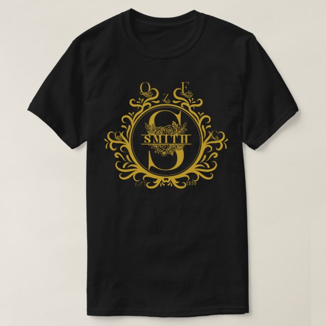 SMITH FAMILY CREST T-Shirt (Design Front)