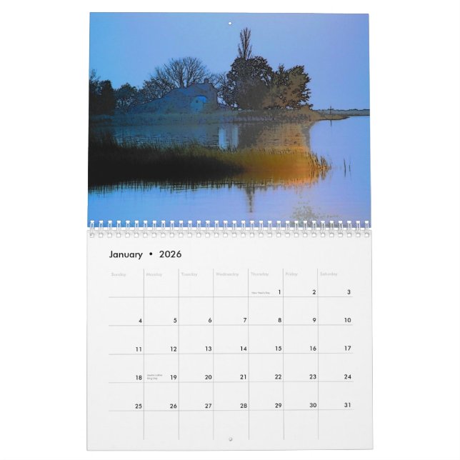 Smith Island Summer Calendar (Jan 2026)