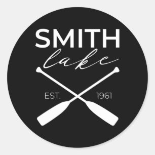 Smith Lake Alabama Classic Round Sticker