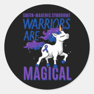 Smith–magenis Syndrome Developmental Disorder Sms Classic Round Sticker