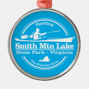 Smith Mountain Lake (SK) Metal Ornament