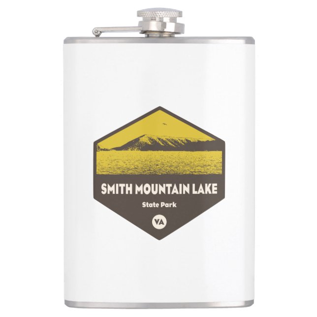 Smith Mountain Lake State Park, Virginia Hip Flask (Front)