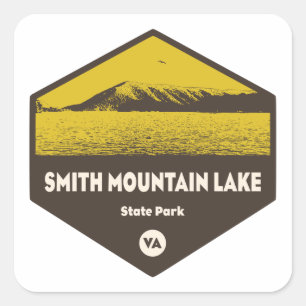 Smith Mountain Lake State Park, Virginia Square Sticker