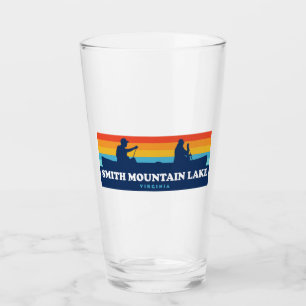 Smith Mountain Lake Virginia Canoe Glass