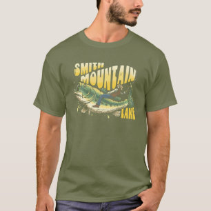 Smith Mountain Lake Virginia Striped Bass Fishing T-Shirt