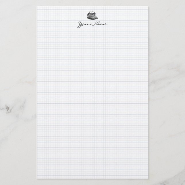 Smith Premier No. 2 Typewriter Stationery (Front)