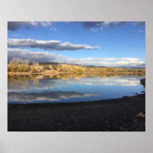Smith Reservoir Reflections Poster