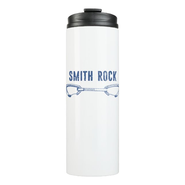 Smith Rock Climbing Quickdraw Thermal Tumbler (Front)