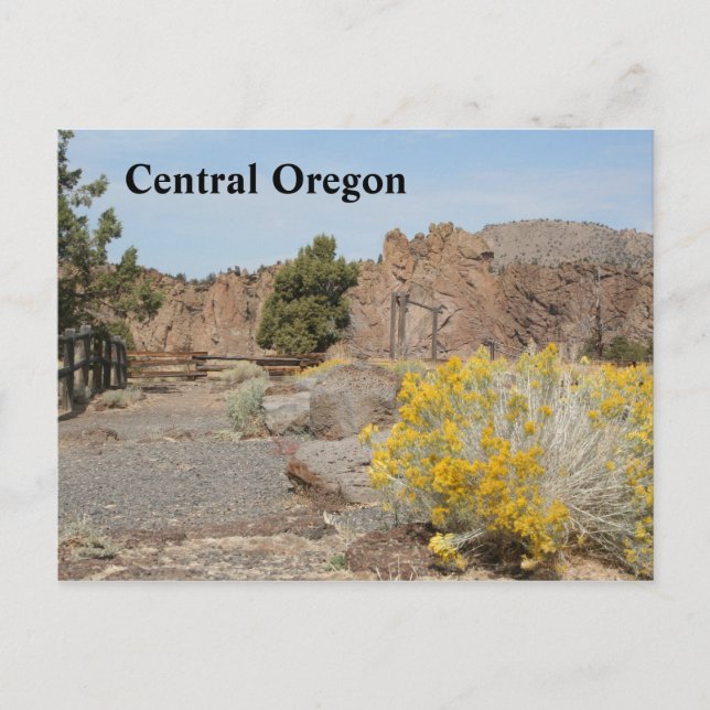 Smith Rock Fall Postcard (Front)