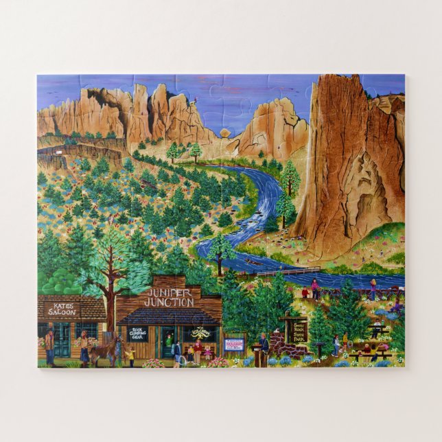 Smith Rock ~ Oregon Jigsaw Puzzle (Horizontal)