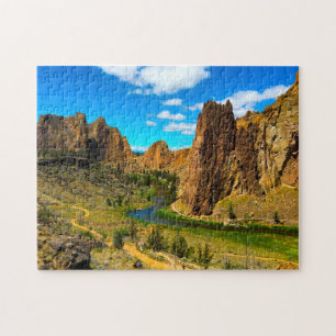 Smith Rock Oregon. Jigsaw Puzzle