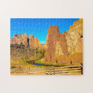 Smith Rock Oregon. Jigsaw Puzzle