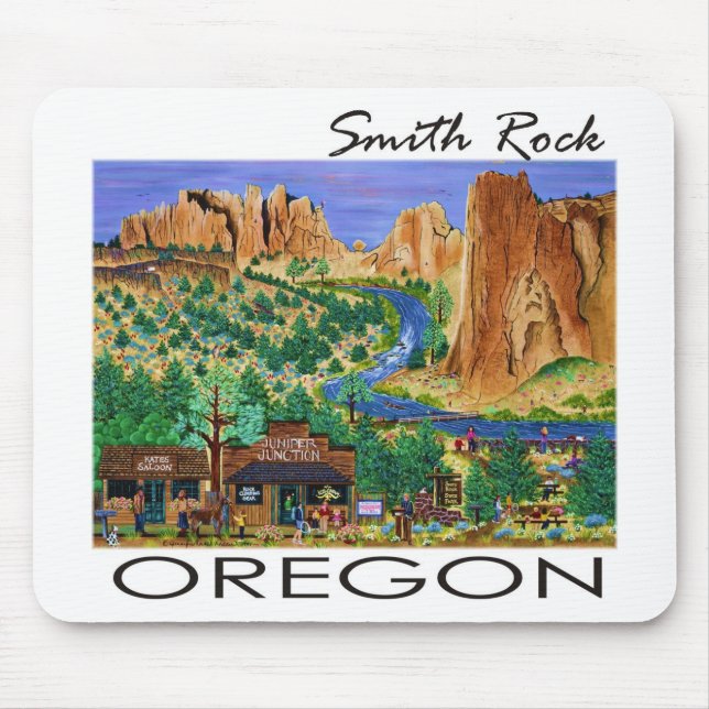 Smith Rock ~ Oregon Mouse Pad (Front)