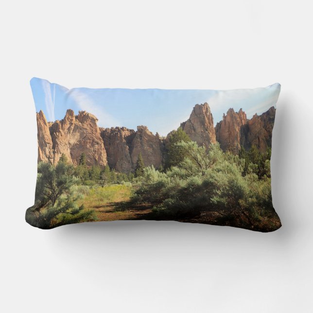Smith Rock State Park, OR Lumbar Cushion (Front)