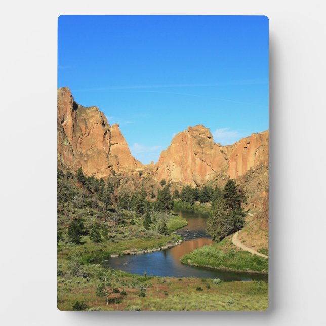Smith Rock State Park, OR Plaque (Front)