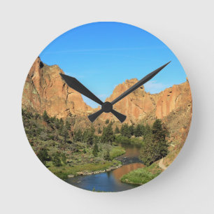 Smith Rock State Park, OR Round Clock