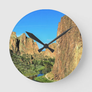 Smith Rock State Park, OR Round Clock