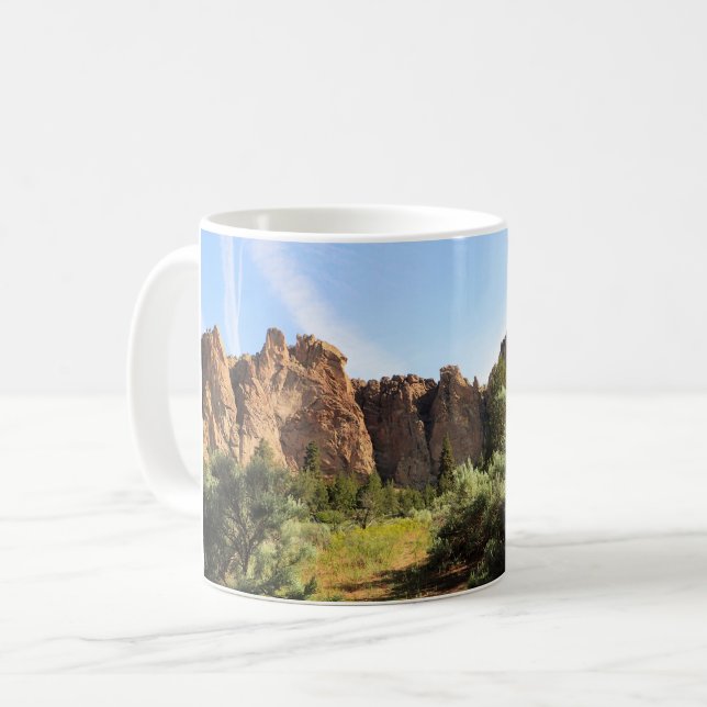 Smith Rock State Park, Oregon Coffee Mug (Front Left)