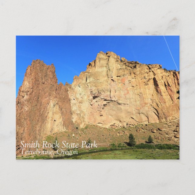 Smith Rock State Park, Oregon Postcard (Front)