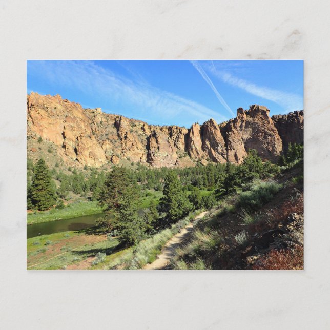 Smith Rock State Park, Oregon Postcard (Front)