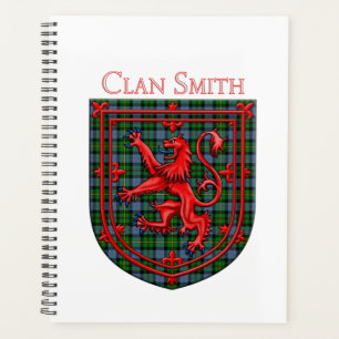 Smith Tartan Scottish Plaid Lion Rampant Planner