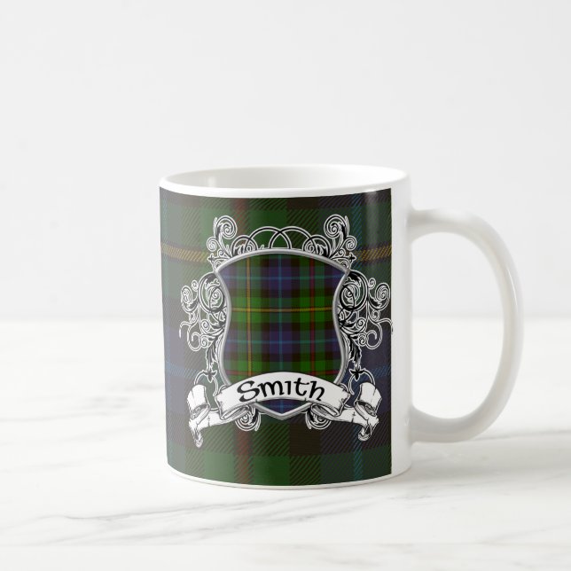 Smith Tartan Shield Coffee Mug (Right)
