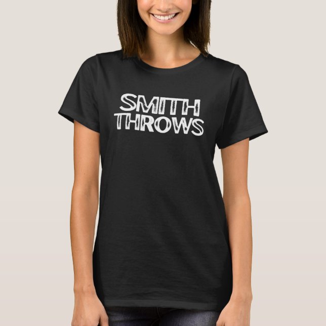Smith Throws Track Field Shot Put Discus Smith Cou T-Shirt (Front)