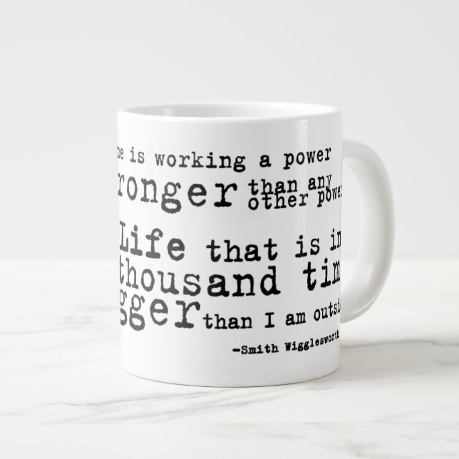 Smith Wigglesworth mug (Front Right)