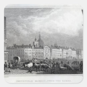 Smithfield Market from the Barrs Square Sticker