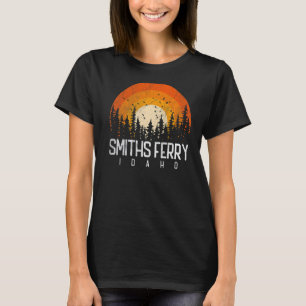 Smiths Ferry Idaho ID Retro Vintage 70s 80s 90s T-Shirt