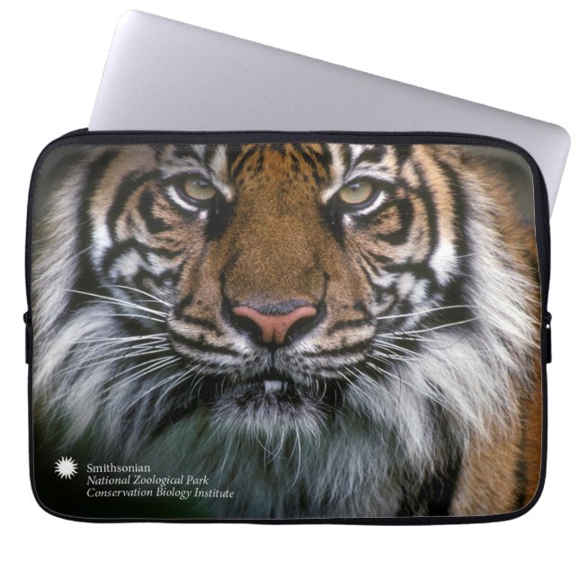 Smithsonian | Sumatran Tiger Soyono Laptop Sleeve (Front)
