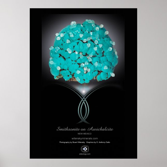 SMITHSONITE AURICHALCITE POSTER (Front)