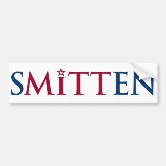 SMITTEN Bumper Sticker