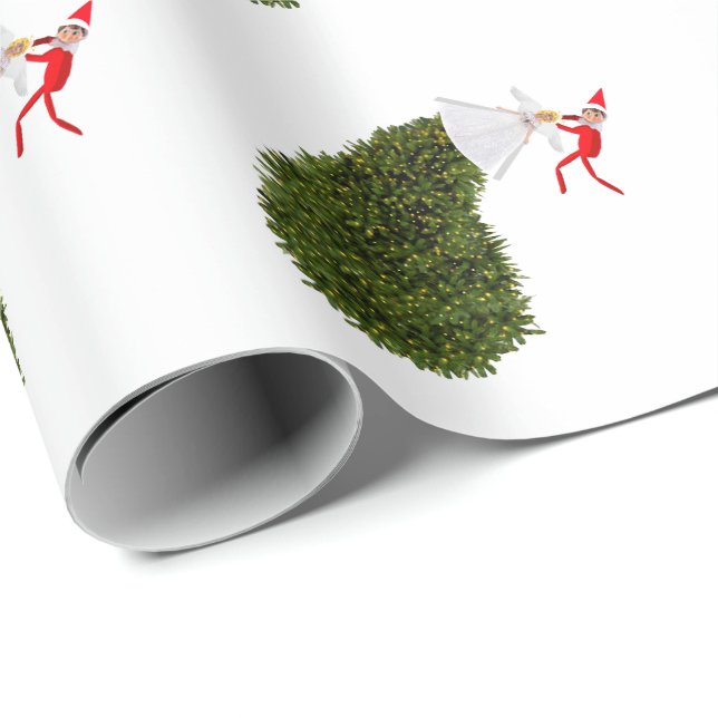 Smitten Elf Wrapping Paper (Roll Corner)