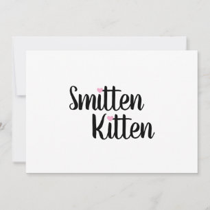 Smitten Kitten Cute Valentine Coffee Mug Gift Holiday Card