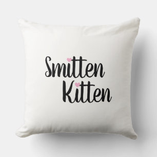 Smitten Kitten Cute Valentine’s Day Cushion